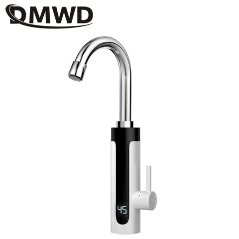 DMWD-calentador de agua eléctrico instantáneo sin tanque para cocina, grifo de calefacción instantánea, pantalla Digital, 3000 V, 220 W ► Foto 1/3