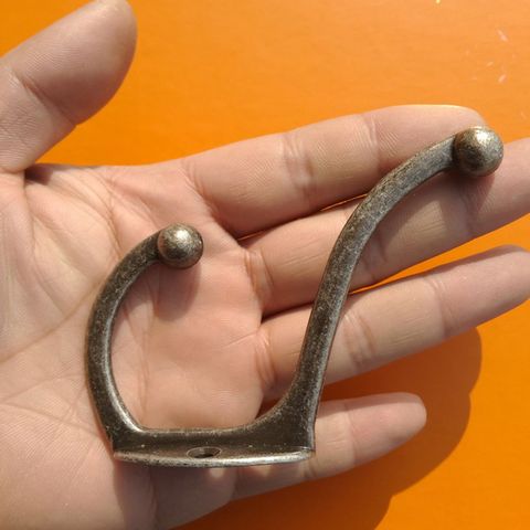 Gancho de pared para abrigo, colgador Vintage de bronce para bolsa, sombrero, ganchos para colgar en la pared, cocina, hogar, soporte para puerta, 1 Uds. ► Foto 1/6