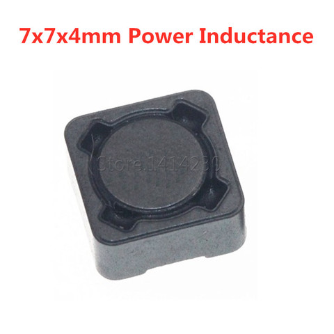 10P 7x7x4mm inductor de potencia CDRH74R CD74 blindado Inductor SMD inductor/2,2/3,3/4,7/6,8/10/15/22/33/47/68/100/150/220/330/470UH ► Foto 1/3