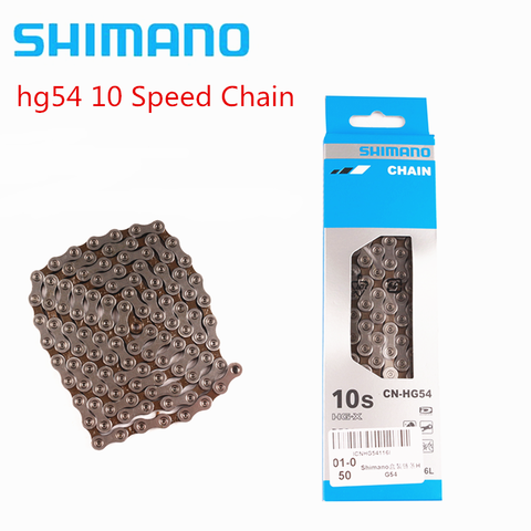Shimano Deore HG54 10 velocidad bicicleta de montaña MTB HG-X cadena ► Foto 1/6