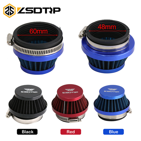 ZSDTRP-filtro de aire Universal para motocicleta todoterreno, filtro de aire de cabeza De Seta para Quad Dirt Bike, 48mm, 55mm, 60mm ► Foto 1/6