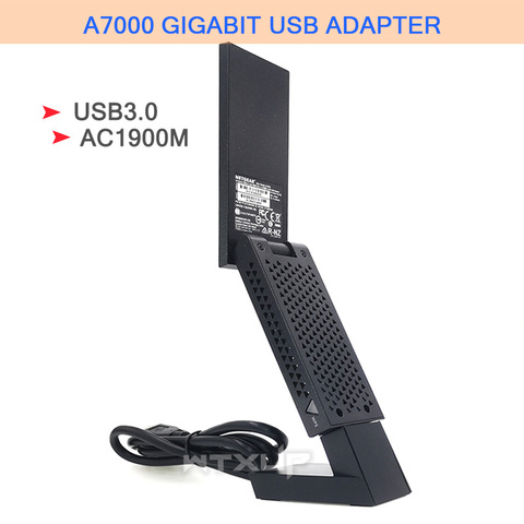 A7000 wlan gigabit adaptador USB de banda Dual para Nighthawk AC1900 NETGEAR USB 3,0 Dongle wifi recibidor compatible con windows/Mac OS ► Foto 1/5