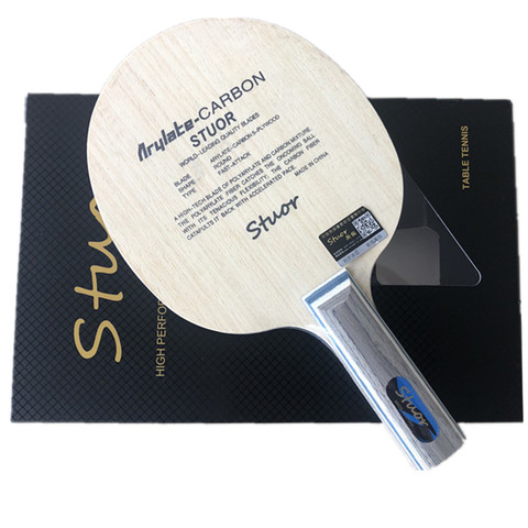 Stuor 7Ply arilate fibra de carbono Tenis de Mesa hoja ST Grip Ping Pong raqueta pala Tenis de Mesa accesorios de tenis de mesa ► Foto 1/6