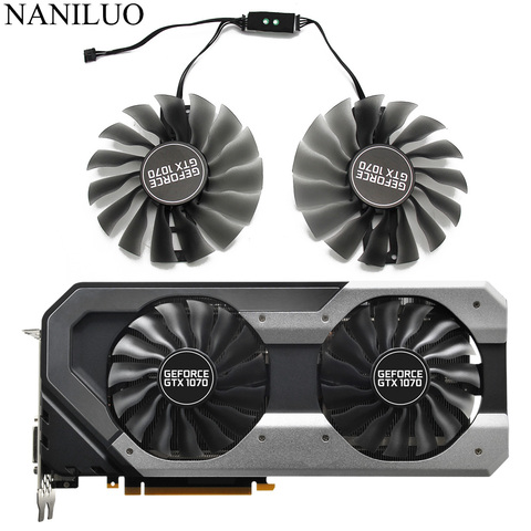 Ventilador de enfriamiento de la tarjeta gráfica GAA8S2U FD10015H12S DC12V 0.45A para EMTek PALIT GTX 1070 GTX1070 Super JetStream ► Foto 1/6