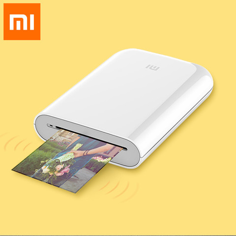 Xiaomi-impresora de bolsillo Mijia AR, dispositivo de impresión portátil de bolsillo, para fotos, fiestas, compartir bricolaje, impresión sin tinta ► Foto 1/6