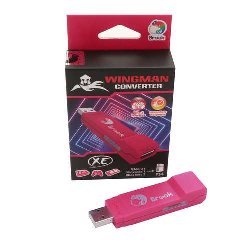 Adaptador USB de Brook Wingman XE, convertidor para Xbox 360/Xbox One/Xbox Elite 1 y 2, mando para consola PS4 (M0008289) ► Foto 1/6