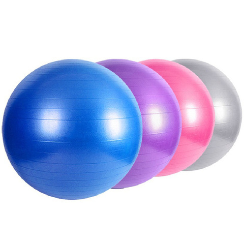 Pelota de Yoga para gimnasia, masajeador de punto de Equilibrio Fitball, pelota de entrenamiento de 45/55/65/75/85CM con bomba ► Foto 1/5