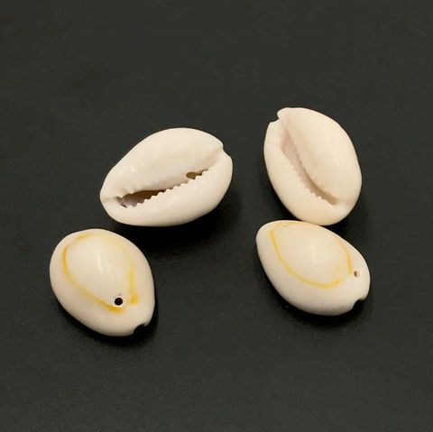 Cuentas de conchas de mar de cauri para mujer, accesorios de joyería de playa, pendientes de conchas de mar, pulsera, collar DIY, 50 Uds. ► Foto 1/6