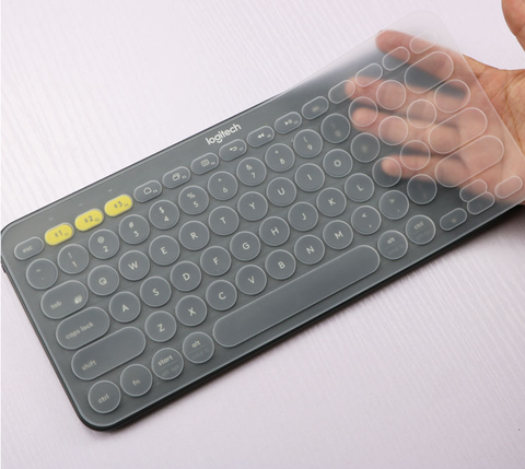 Funda de silicona lavable para teclado de portátil, ultrafina, Protector de piel para teclado Logitech K380 ► Foto 1/6