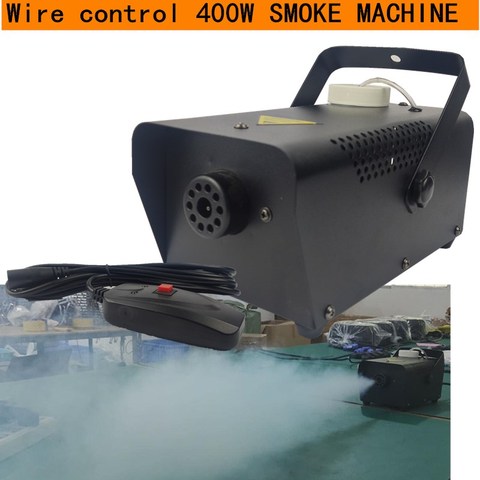 Máquina de humo con control remoto/por cable, equipo profesional de dj para escenario, 400W ► Foto 1/6