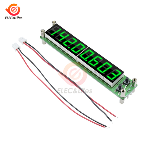 Medidor de frecuencia de señal RF, 0,1Hz-60MHz, 20MHz a 2400MHZ, 2,4 GHz, 8 dígitos, Detector Digital de frecuencia de cimómetro LED ► Foto 1/6