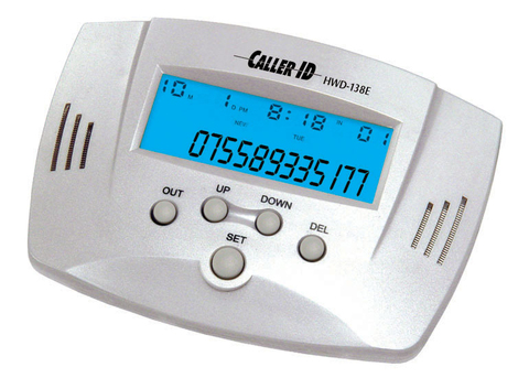 Equipo de pantalla de identificación de llamadas multifunción, para teléfono fijo, casa y oficina ► Foto 1/6