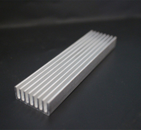 Disipador térmico de refrigeración con aleta radiante de aluminio, 100x25x10MM, para Transistor de potencia LED, Chip de radiador eléctrico ► Foto 1/3