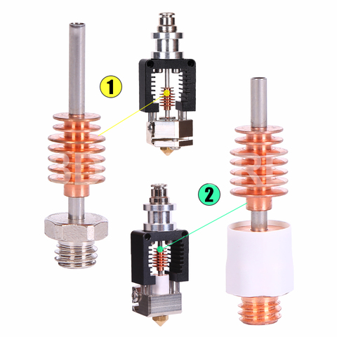 Rotura de calor de repuesto 3D-Future para impresora nf-crazy Hotend Magnum, piezas de impresora 3D ► Foto 1/6