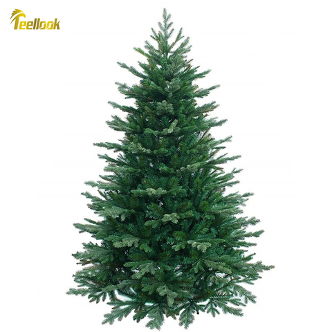 Teellook-Árbol de Navidad cifrado de PVC, decoración familiar para Hotel, centro comercial, Año Nuevo, 1,2 m/3,6 m, PE + ► Foto 1/5