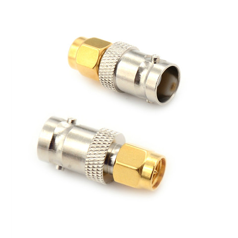 Conector Coaxial SMA RF a BNC hembra, adaptador de antena de Radio M/F para antenas de transmisión de Radios ► Foto 1/6