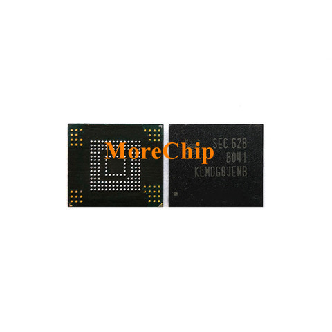 KLMDG8JENB-B041 para Samsung 5,1 versión EMMC 128GB NAND memoria flash IC chip BGA153 bola soldada usada 100% probada buena ► Foto 1/1