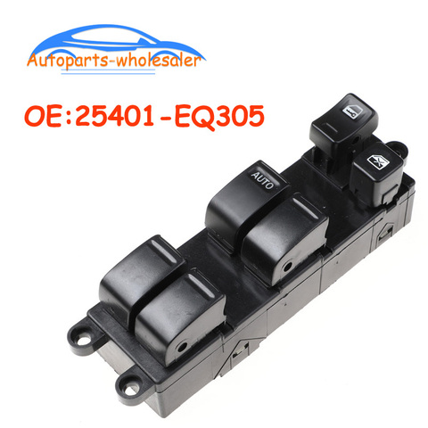 Interruptor de ventanilla principal para Nissan x-trail 25401-EQ305 25401EQ305, accesorios para coche ► Foto 1/6