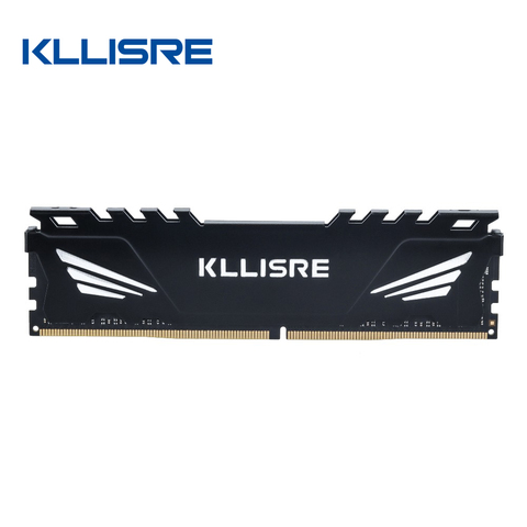 Kllisre-memoria ram DDR3 DDR4, 4GB, 8GB, 16GB, 1333, 1600, 1866, 2133, 2400, 2666, RGB, Dimm, con disipador de calor ► Foto 1/6