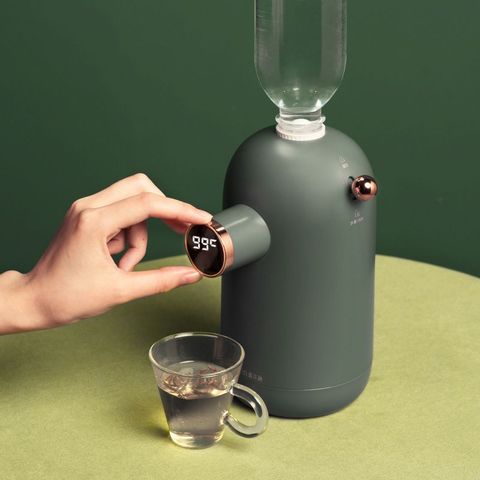 Dispensador de agua de calefacción instantáneo, bomba eléctrica 3s, 1600W, cubo, botella de viaje, para el hogar ► Foto 1/6