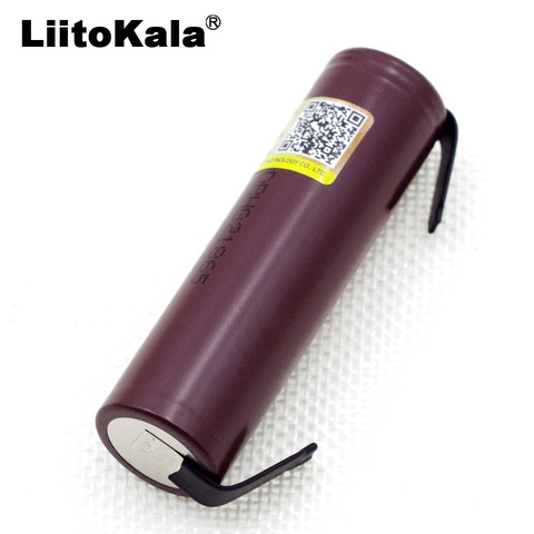 LiitoKala-Batería de descarga HG2, batería cilíndrica de níquel con descarga de 20A, 3000 mAh, 3.6 V, 18650, nueva ► Foto 1/5