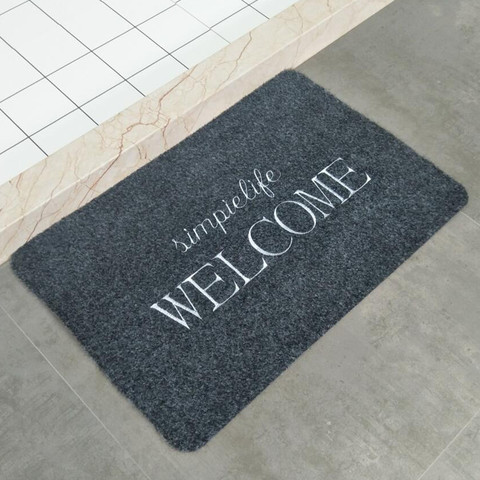 Alfombra de cocina para puerta delantera, Felpudo de entrada al aire libre, alfombrillas de suelo impermeable antideslizantes para baño, decoración del hogar ► Foto 1/6