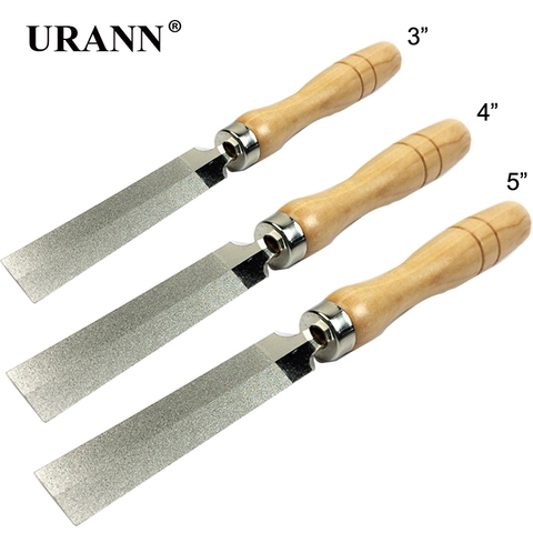 URANN-Lima de diamante para tallado de madera, Metal, vidrio, molienda, carpintería, herramienta de jardín, 3 pulgadas, 4 pulgadas, 5 pulgadas, 1 Uds. ► Foto 1/6