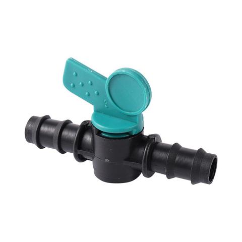 VÁLVULA DE Control DE FLUJO de agua de riego, Conector de manguera de jardín en pulgadas, doble lengüeta, válvula de agua, conector de tubería de agua, 1 ud., 1/2 ► Foto 1/6