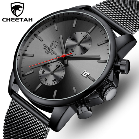 Relojes de marca de lujo superior para hombre, cuarzo analógico de reloj de pulsera resistente al agua, reloj Masculino de acero completo, reloj Masculino ► Foto 1/6