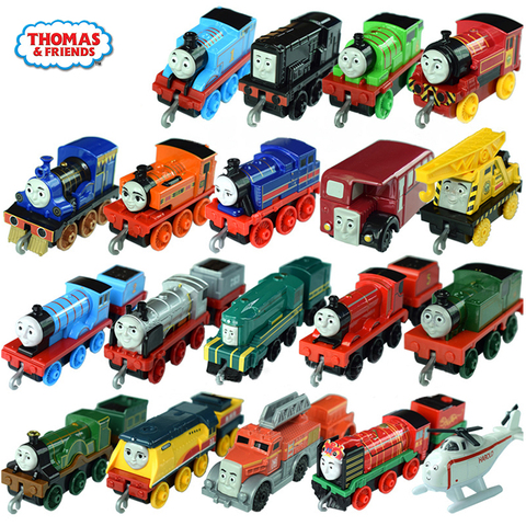 Original de Thomas y amigos nuevos trenes modelo TrackMaster de aleación de tren motor de Metal de juguete pista juguetes para los niños ► Foto 1/6