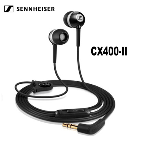 Sennheiser-auriculares de graves CX400II con cable, estéreo, deportivos, HIFI de precisión, para iPhone, Samsung y XiaoMi, 3,5mm ► Foto 1/5