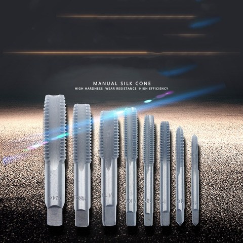 Uds Hss bien broca manual herramientas de mano de rosca de tornillo conector métrico grifos M2 M3 M4 M5 M6 M7 ► Foto 1/5