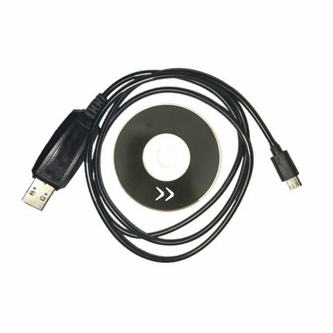 Mini USB Cable de programación con conductor para $TERM impacto BAOFENG BF-T1 Mini Walkie Talkie Radio CD Firmware accesorios de Radio de dos vías ► Foto 1/6