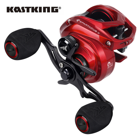 KastKing-carrete Ultra suave Spartacus II para Baitcasting, 8KG de arrastre máximo, 7 + 1 rodamientos de bolas, 7,2: 1, equipo de alta velocidad, bobina de pesca ► Foto 1/6