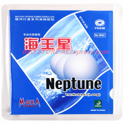 YINHE Neptune Pips-Long Galaxy, tenis de mesa, hoja superior de goma, ping pong OX con esponja ► Foto 1/6