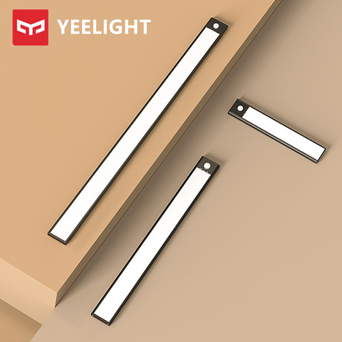 YEELIGHT-Luz LED nocturna de inducción Original, barra de luz con Sensor de movimiento humano inteligente, recargable, lámparas de pared para pasillos ► Foto 1/6