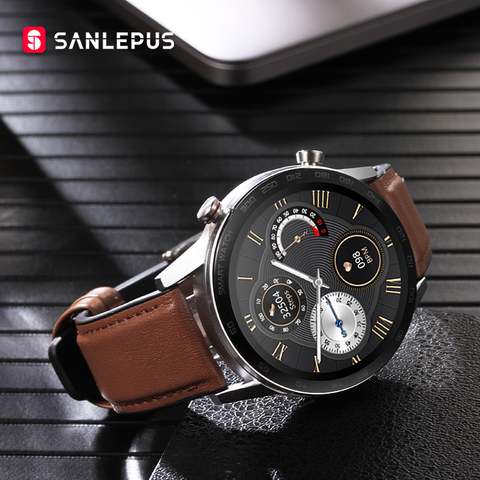 SANLEPUS-reloj inteligente ECG para hombre y mujer, pulsera deportiva con llamadas, Bluetooth, para Android, Apple, Xiaomi y Huawei, 2022 ► Foto 1/6