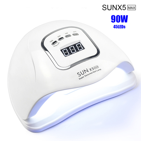 Secador de uñas para manicura, lámpara UV LED 90/72/54/24W, con Sensor automático de Control de temperatura ► Foto 1/6