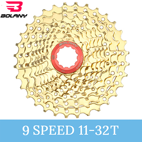 Bolany bicicleta Cassette 8S 9S 10S 11 velocidad 11-25 11-28 11-32 11-36T bicicleta de carretera MTB rueda libre engranajes de piñón Compatible 105 R8000 R7 ► Foto 1/6