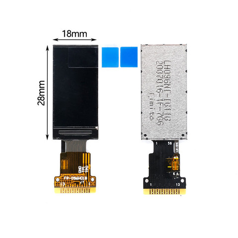 Módulo de pantalla LCD TFT de 0,96 pulgadas, unidad IC 0,96 V, 13PIN SPI HD, Full colorido para módulo lcd, 80x160, ST7735, 3,3