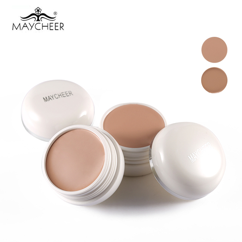 MAYCHEER-paleta de crema correctora SPF30, resistente al agua, Control del aceite, cobertura completa increíble, Base de maquillaje ► Foto 1/6