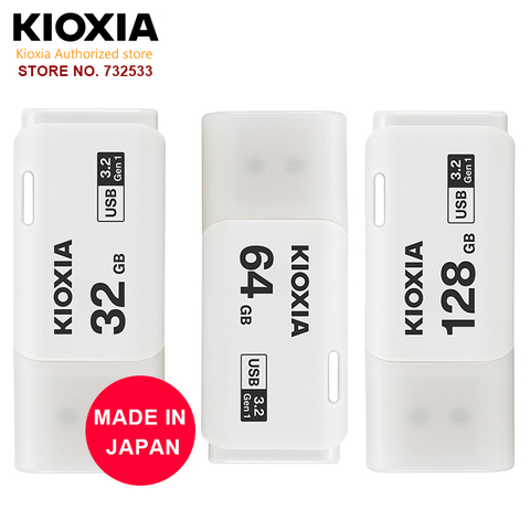 (Anteriormente Toshiba)Kioxia Card n 102 32 U301 USB3.2 128G unidad Flash USB de almacenamiento de alta velocidad calidad pendrive con memoria ► Foto 1/6