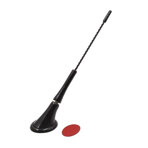 Antena aérea decorativa de señal de Radio externa para coche con Base adhesiva negra ► Foto 1/4