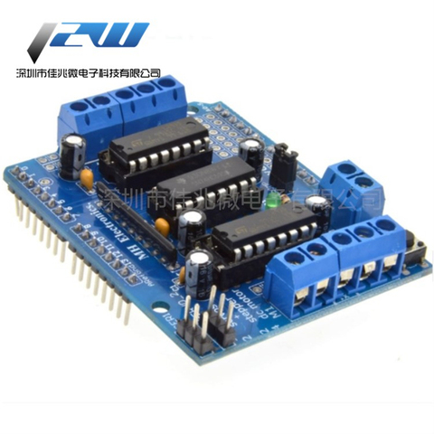 Controlador de Motor de 4 canales L293D, placa de expansión de controlador de Motor, Escudo de accionamiento Dual para Arduino o Mega2560, L293 ► Foto 1/3