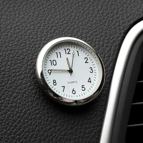 Reloj Digital luminoso para coches, cronógrafo de cuarzo mecánico, con diseño de Mini automóvil interno, ideal para regalo ► Foto 1/6