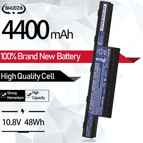 Nueva batería del ordenador portátil para Acer Aspire V3 5741, 5742, 5750, 5551G 5560G 5741G 5750G AS10D31 AS10D51 AS10D61 AS10D71 AS10D75 AS10D41 ► Foto 1/6