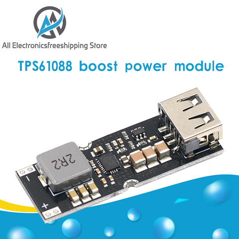 Placa de módulo de potencia de impulso de batería de litio de una sola célula, 3,7 V, 4,2 V, litro, 5V, 9V, 12V, USB, teléfono móvil QC, carga rápida, QC2.0, QC3.0 ► Foto 1/6