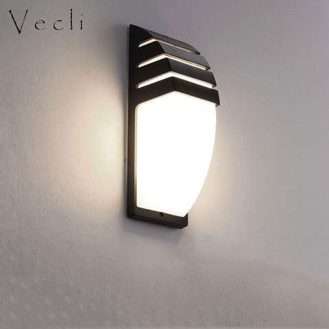 Lámpara de pared impermeable para exteriores iluminación led de pared de 20w para casa, porche, jardín, pasillo, candelabro decorativo para interior ► Foto 1/5