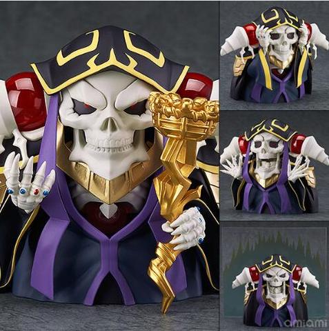 Figura DE ACCIÓN DE Overlord Ainz, traje de OOal de 10cm, Anime de dibujos animados, juguetes de PVC, figuras de coleccionismo para regalo para Amiga 631 ► Foto 1/6