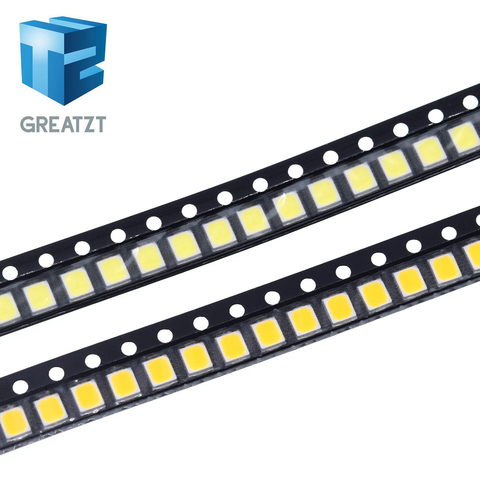 GREATZT 100 piezas 21-25 LM Blanco/blanco cálido 2835 SMD LED 0,2 W LED de chip brillante alto nuevo caliente ► Foto 1/5